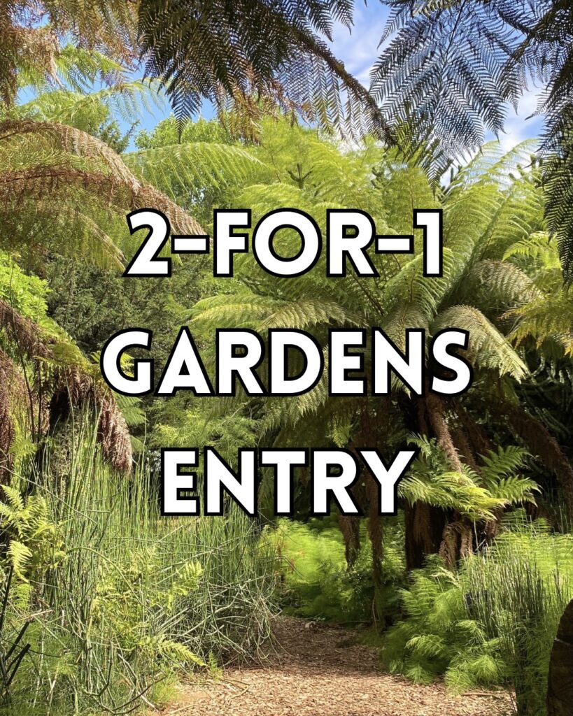 2-for-1 gardens entry
