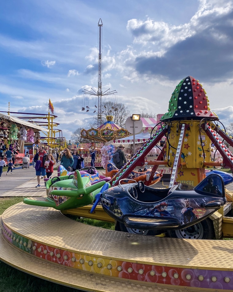 Fairground Fun at Funderworld Theme Park in Bristol